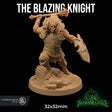 The Blazing Knight Miniature - Mini Megastore