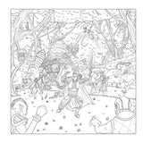 The Dungeonmeister Goblin Quest Coloring Book : Follow Along with-and Color-This All-New RPG Fantasy Adventure! - Mini Megastore