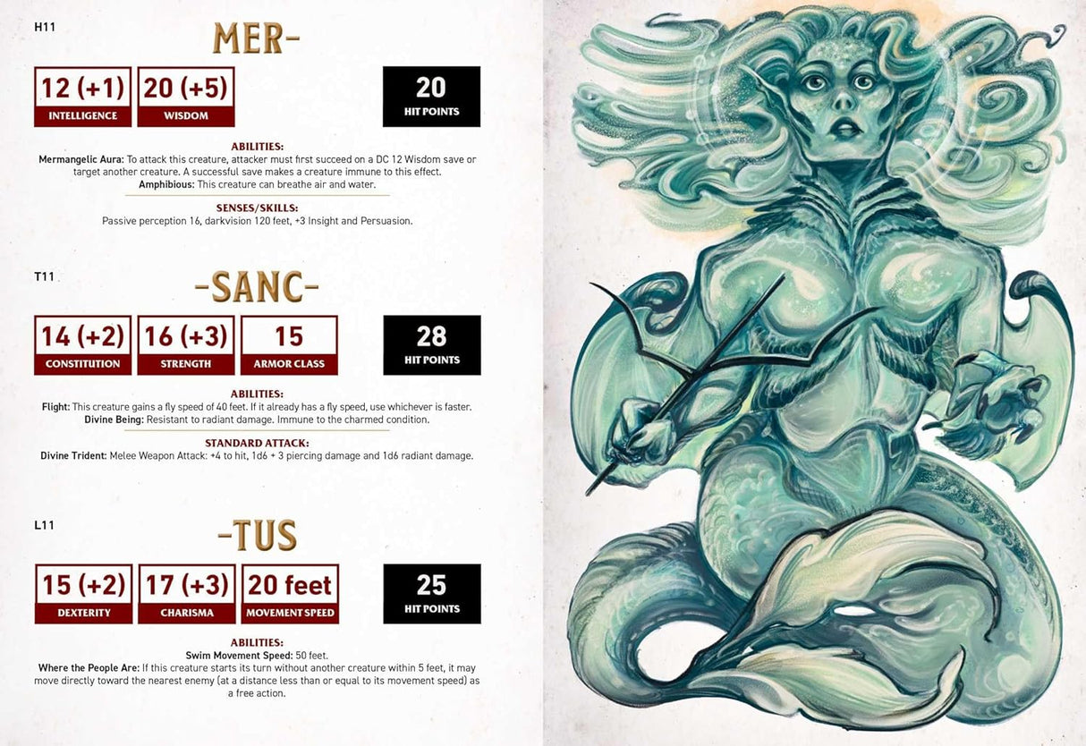 The Düngeonmeister Random Monster Generator: A Mix - and - Match RPG Flipbook - Mini Megastore