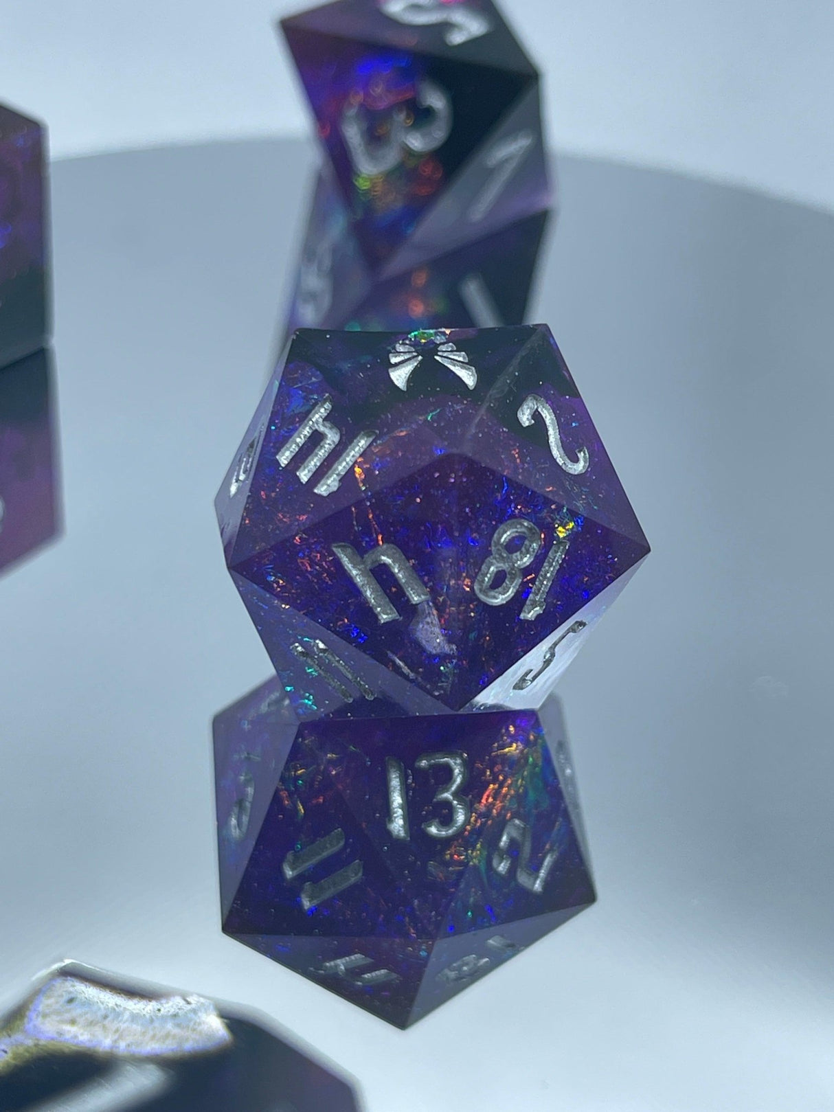 The Hex Collection - Bewitchment Purple Dice Set - Mini Megastore