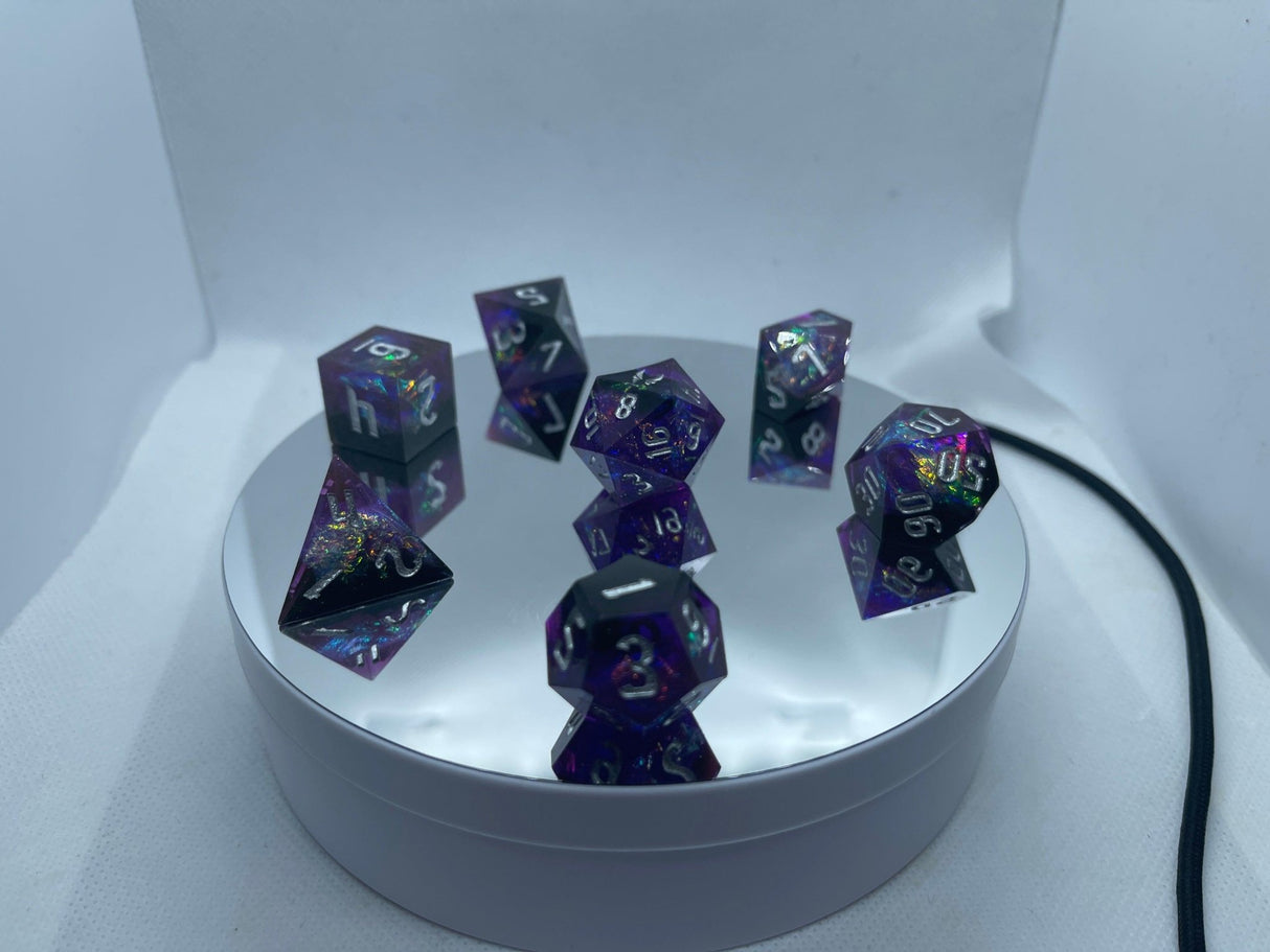 The Hex Collection - Bewitchment Purple Dice Set - Mini Megastore