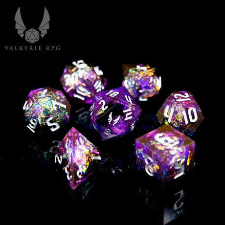 The Hex Collection - Bewitchment Purple Dice Set - Mini Megastore