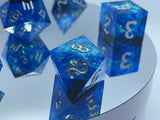 The Hex Collection - Menhir Blue Dice Set - Mini Megastore