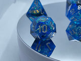 The Hex Collection - Menhir Blue Dice Set - Mini Megastore