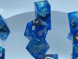 The Hex Collection - Menhir Blue Dice Set - Mini Megastore