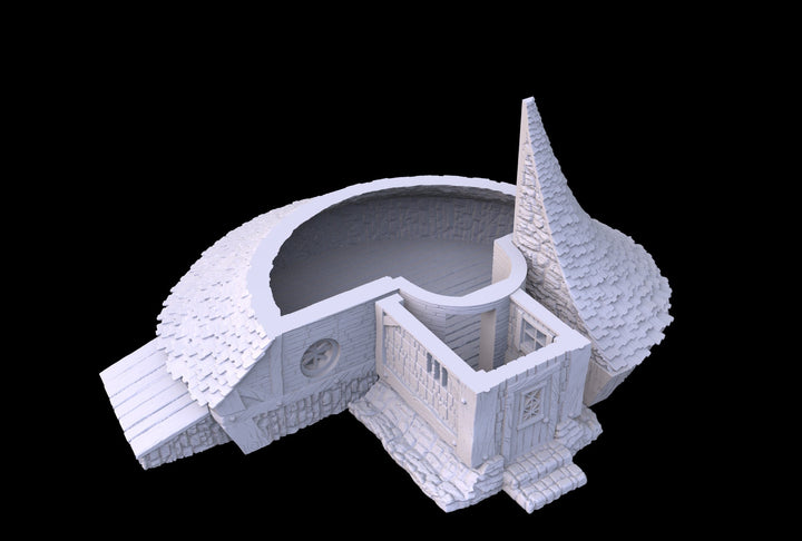 The hut of mystic - 3D printed Multifloor house - Mini Megastore