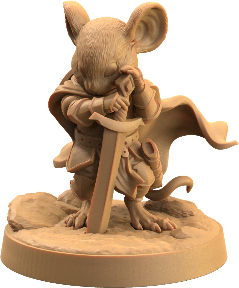 The Protectors - Mouse Folk Fighter Miniatures - Mini Megastore