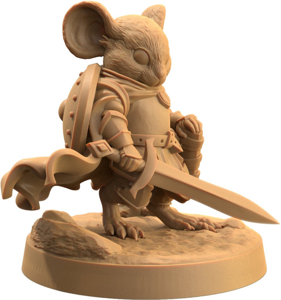 The Protectors - Mouse Folk Fighter Miniatures - Mini Megastore