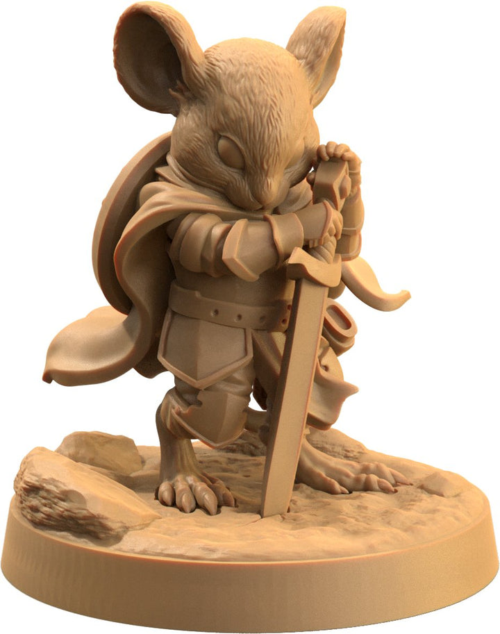 The Protectors - Mouse Folk Fighter Miniatures - Mini Megastore