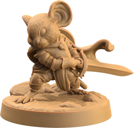 The Protectors - Mouse Folk Fighter Miniatures - Mini Megastore