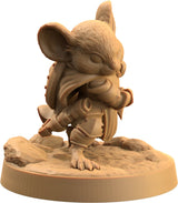 The Protectors - Mouse Folk Fighter Miniatures - Mini Megastore