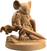 The Protectors - Mouse Folk Fighter Miniatures - Mini Megastore