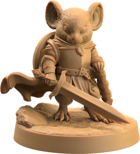 The Protectors - Mouse Folk Fighter Miniatures - Mini Megastore