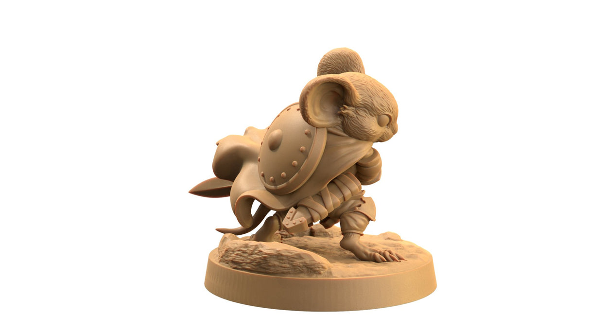 The Protectors - Mouse Folk Fighter Miniatures - Mini Megastore