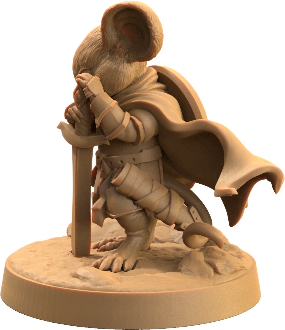 The Protectors - Mouse Folk Fighter Miniatures - Mini Megastore