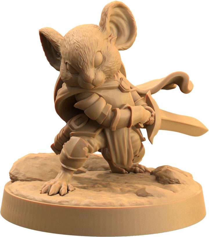 The Protectors - Mouse Folk Fighter Miniatures - Mini Megastore