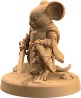 The Protectors - Mouse Folk Fighter Miniatures - Mini Megastore