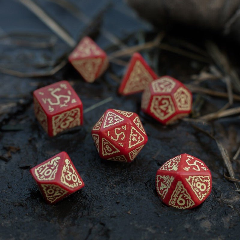 The Witcher Dice Set. Crones - Mini Megastore