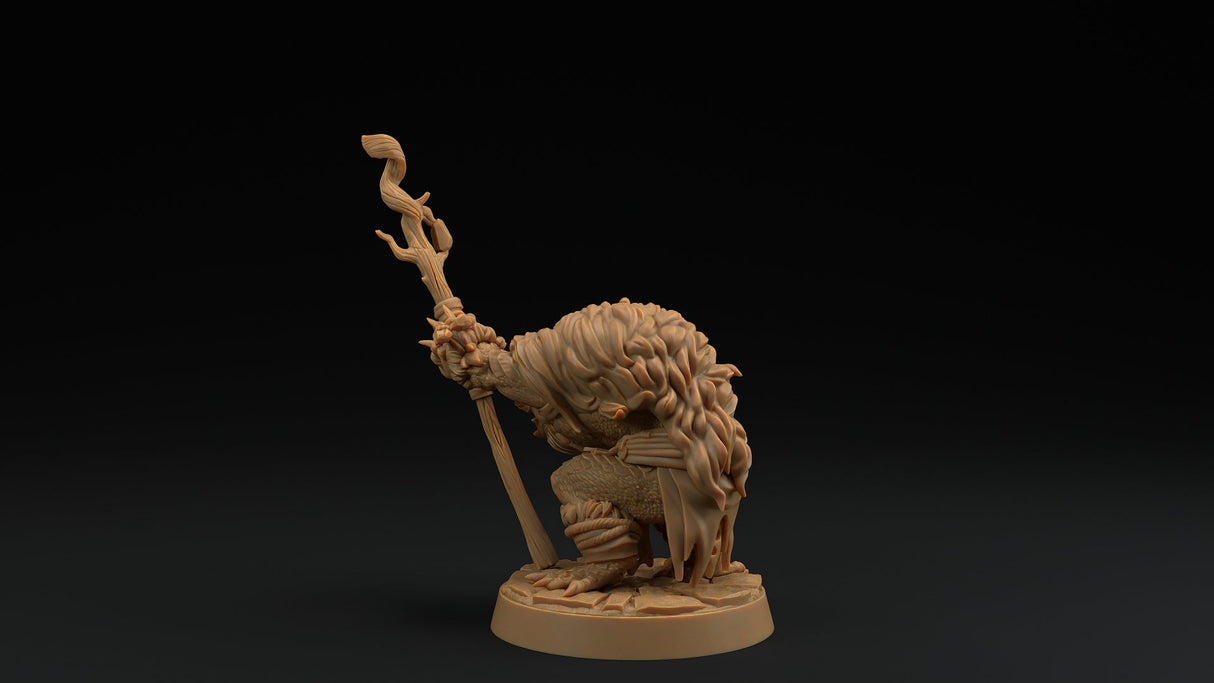 Thorneclaw, Primal Caller - Dragonborn Druid / Shaman Miniature - Mini Megastore