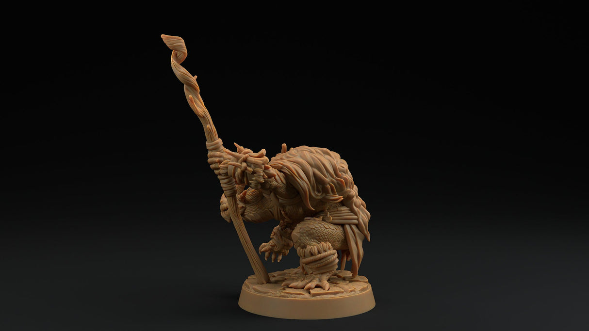 Thorneclaw, Primal Caller - Dragonborn Druid / Shaman Miniature - Mini Megastore