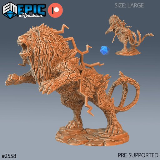 Thunder Lion Miniature - Mini Megastore