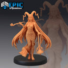 Tiefling Sorceress Miniature - Mini Megastore