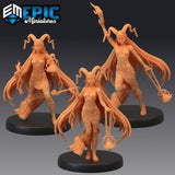 Tiefling Sorceress Miniature - Mini Megastore