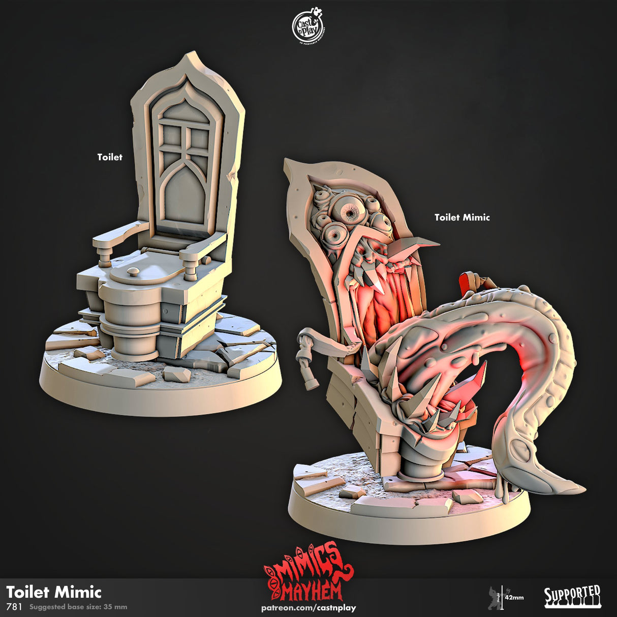 Toilet Mimic - Mini Megastore