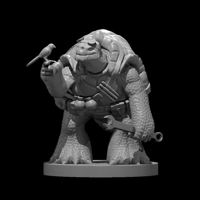 Tortle Artificer Miniature - Mini Megastore