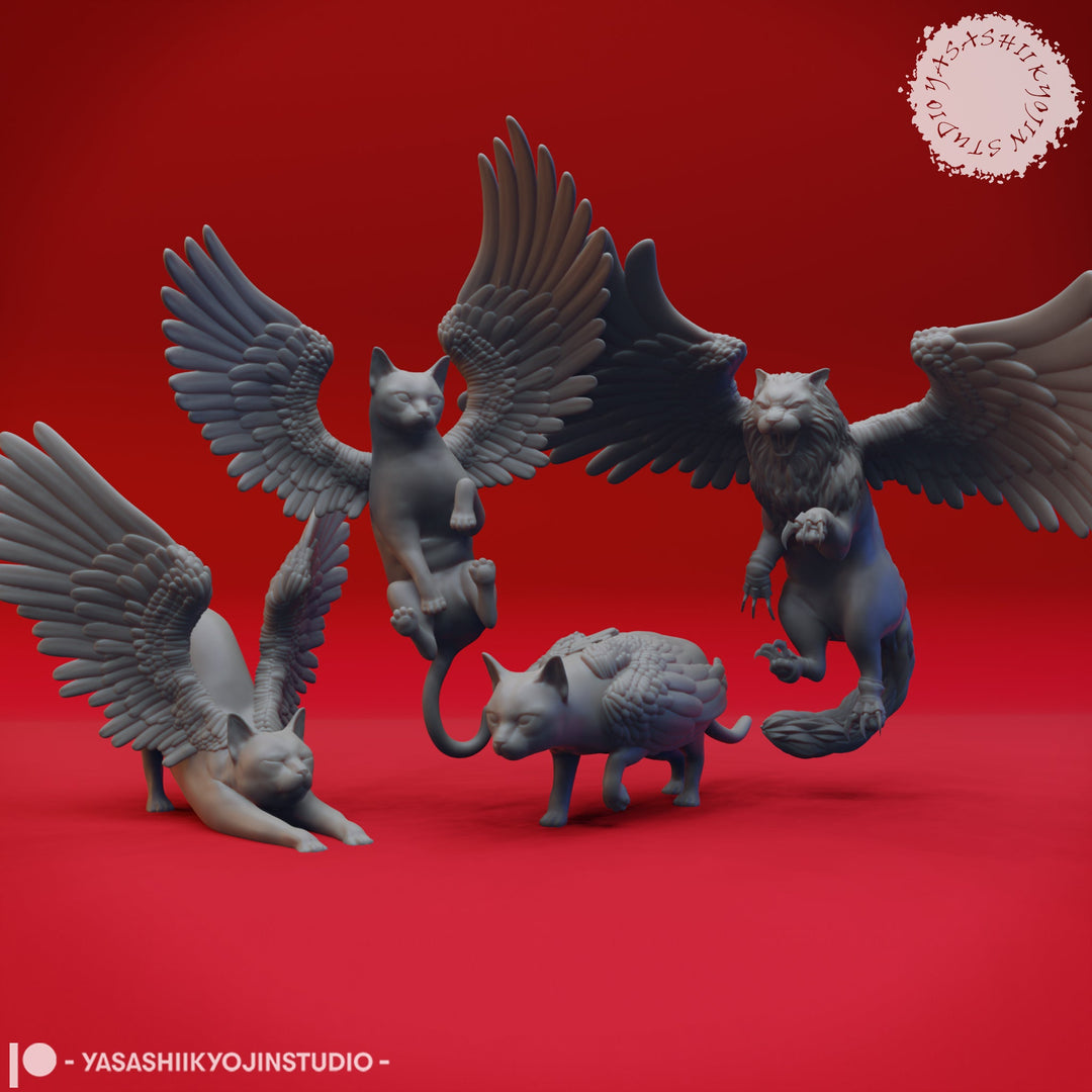 Tressym / Flying Cat Miniature - Mini Megastore