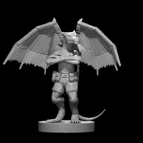 Trex / Kobold With Fake Wings Miniature - Mini Megastore