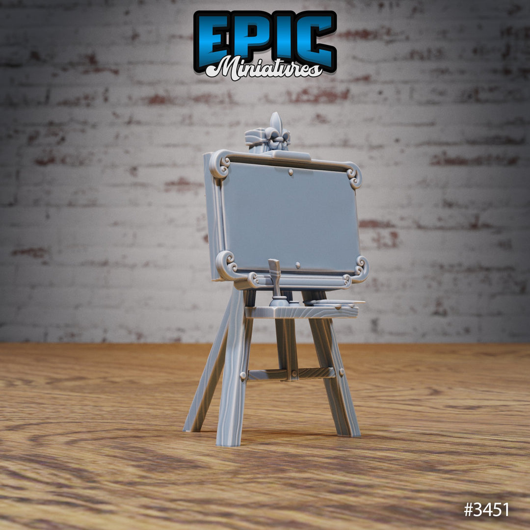 Tripod with Painting Scatter - Mini Megastore