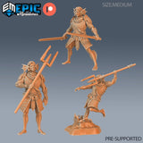 Triton Warrior Miniature - Mini Megastore