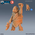 Turtle Folk / Tortle Tribe Adventurer Miniature - Mini Megastore