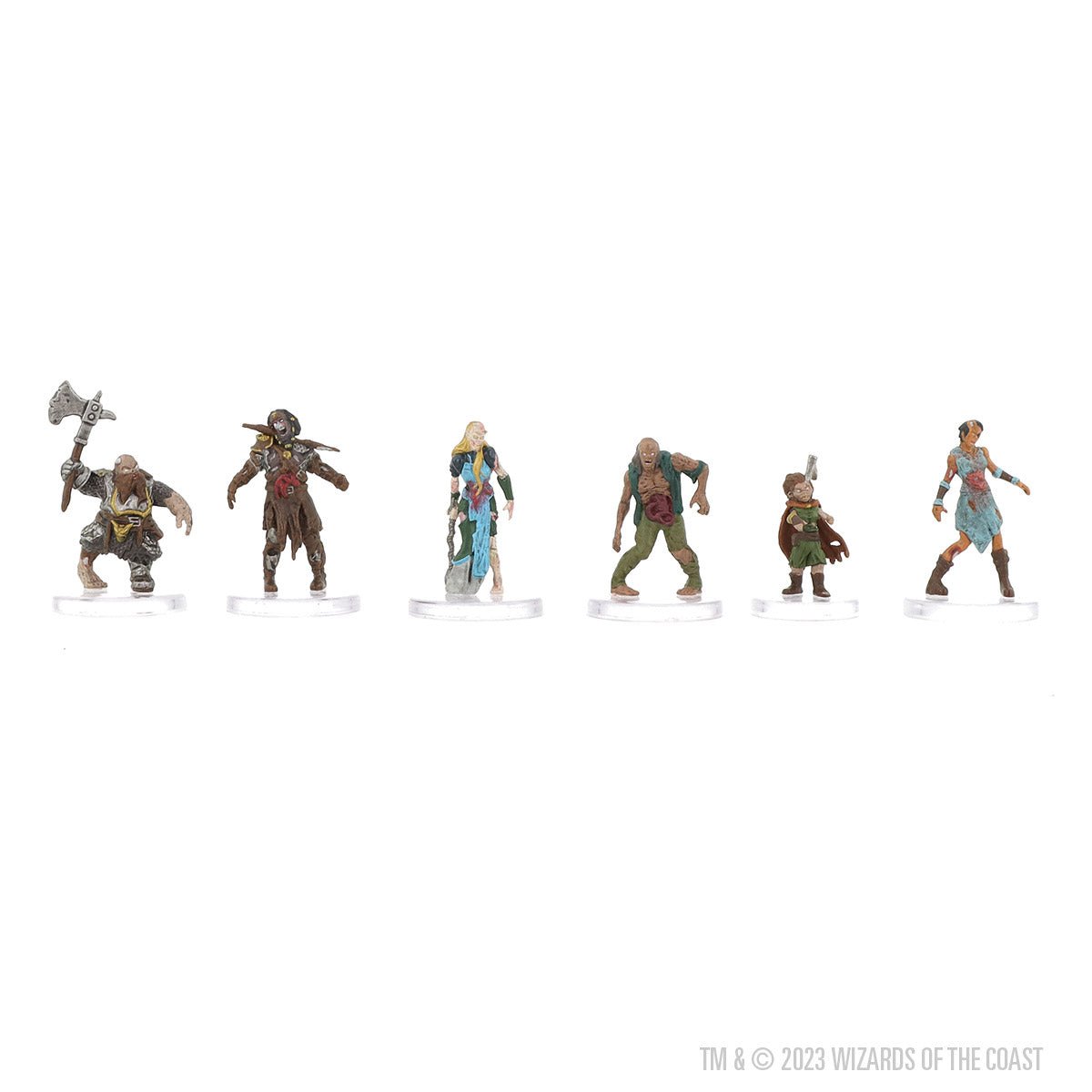 Undead Armies - Zombies: Icons of the Realms Prepainted Miniatures - Mini Megastore