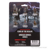 Undead Armies - Zombies: Icons of the Realms Prepainted Miniatures - Mini Megastore