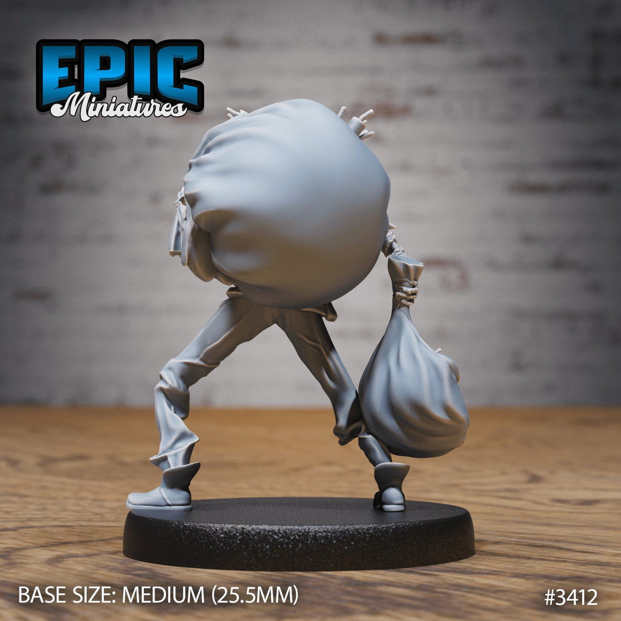 Undead Dynamite Bandit Miniature - Mini Megastore