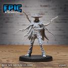 Undead Gunslinger Miniature - Mini Megastore