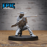 Undead Gunslinger Miniature - Mini Megastore