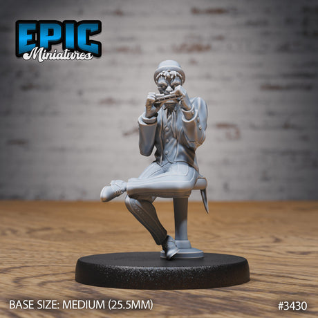 Undead Saloon Musician Miniature - Mini Megastore