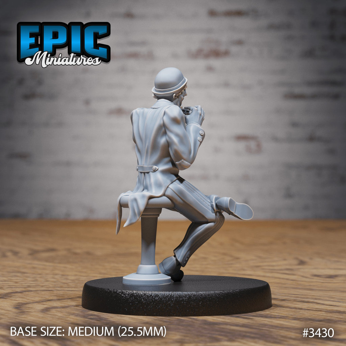 Undead Saloon Musician Miniature - Mini Megastore