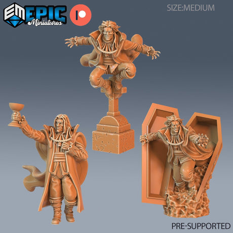 Vampire Baron Miniature - Mini Megastore