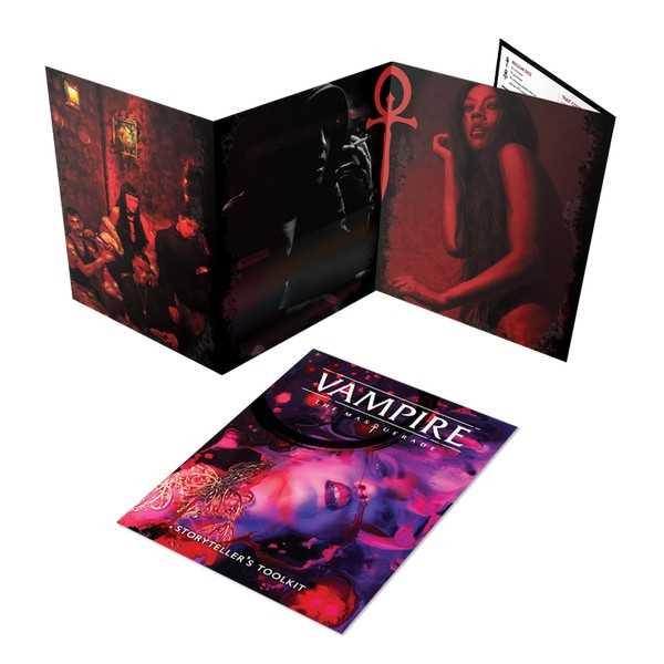 Vampire The Masquerade 5th Edition: Storyteller’s Screen & Toolkit - Mini Megastore