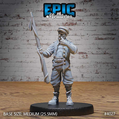 Villager Sailor Harpoon Miniature - Mini Megastore