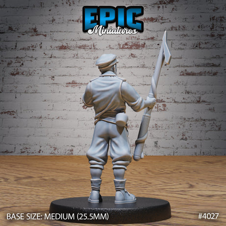 Villager Sailor Harpoon Miniature - Mini Megastore