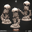 Vulcan Solvars - Dwarf Paratrooper Miniatures - Mini Megastore