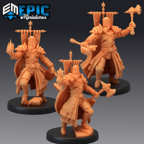 War Priest / Cleric Miniatures - Mini Megastore