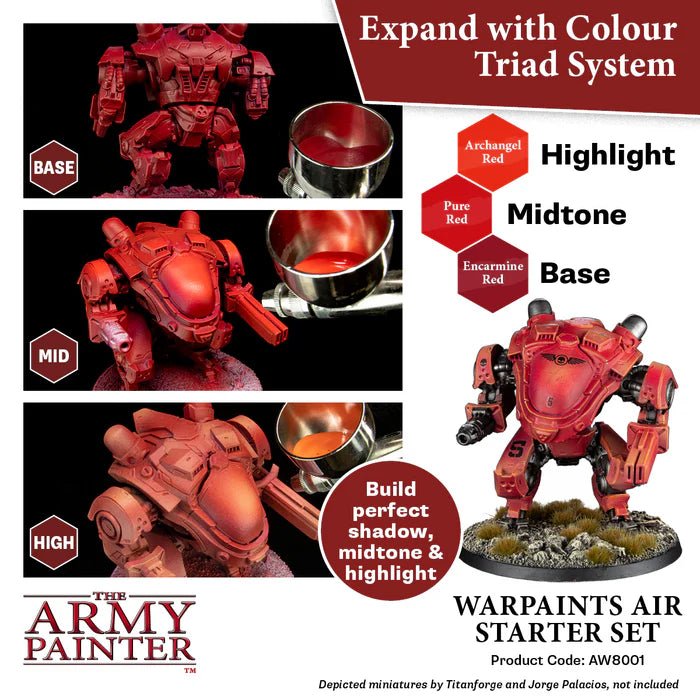 Warpaints Air Starter Set - Mini Megastore