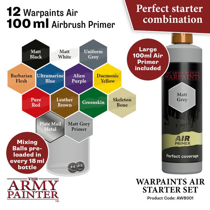 Warpaints Air Starter Set - Mini Megastore