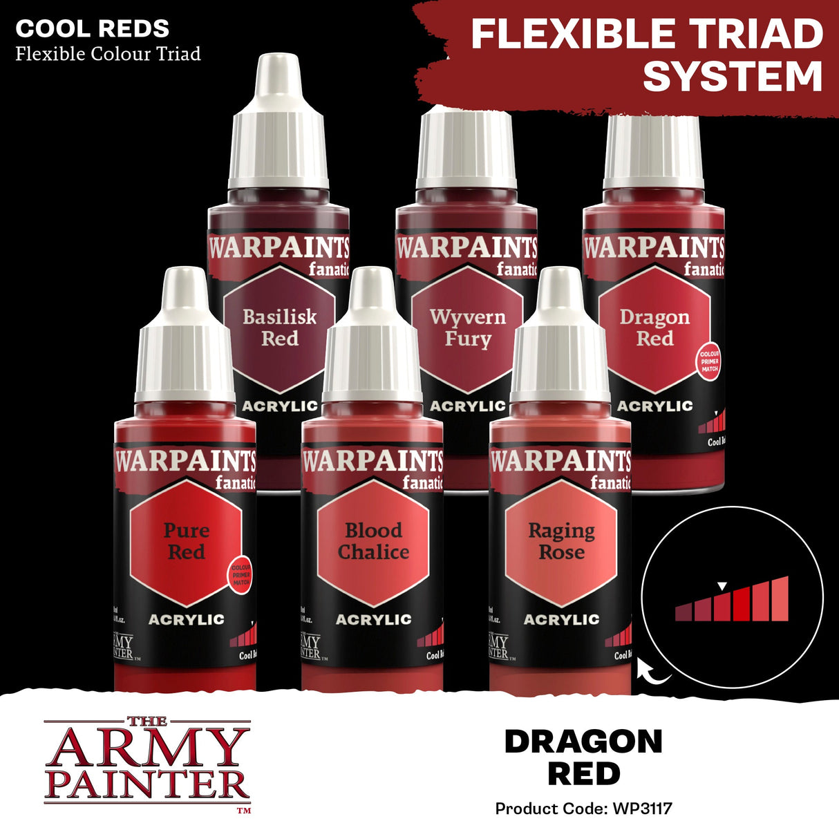 Warpaints Fanatic: Dragon Red - Mini Megastore